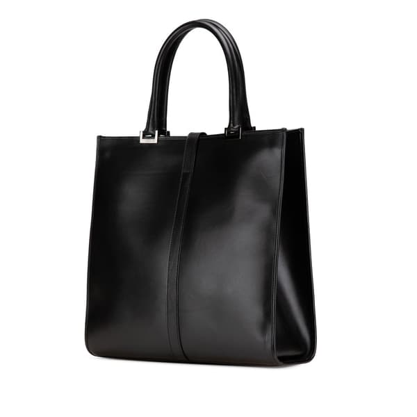 Pre-owned Gucci Leather Jackie Tote Black