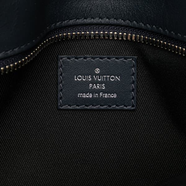 Pre-owned Louis Vuitton Monogram Tapestry Grand Sac Blue