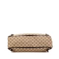Miniatyrbilde 3 av 10: Pre-owned Gucci GG Canvas Abbey D Ring Tote Brown