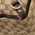 Miniatyrbilde 10 av 10: Pre-owned Gucci GG Canvas Abbey D Ring Tote Brown
