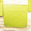 Miniatyrbilde 5 av 10: Pre-owned LOEWE Small Raffia Basket Tote Brown