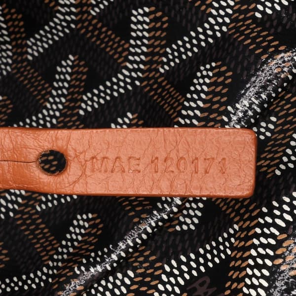 Pre-owned Goyard Goyardine Saint Louis PM Black