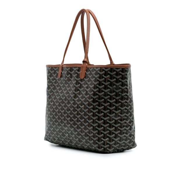 Pre-owned Goyard Goyardine Saint Louis PM Black