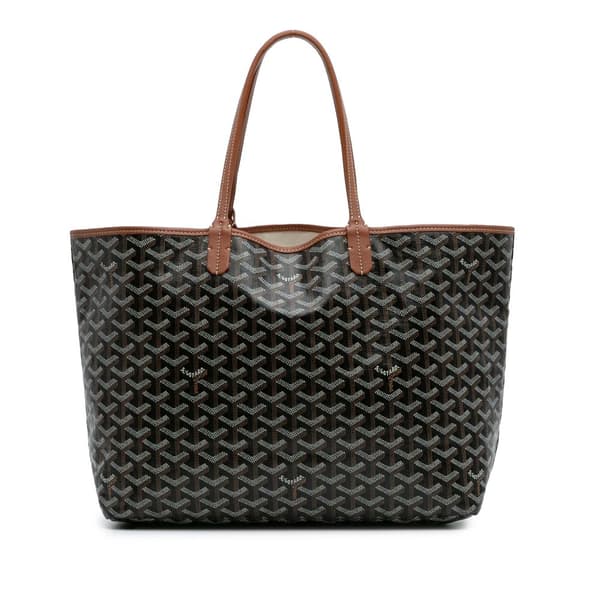 Pre-owned Goyard Goyardine Saint Louis PM Black
