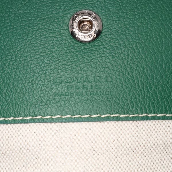 Pre-owned Goyard Goyardine Saint Louis PM Green