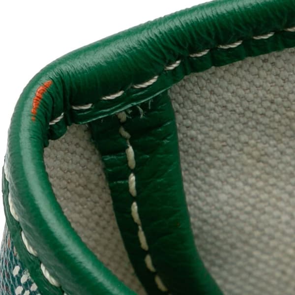Pre-owned Goyard Goyardine Saint Louis PM Green