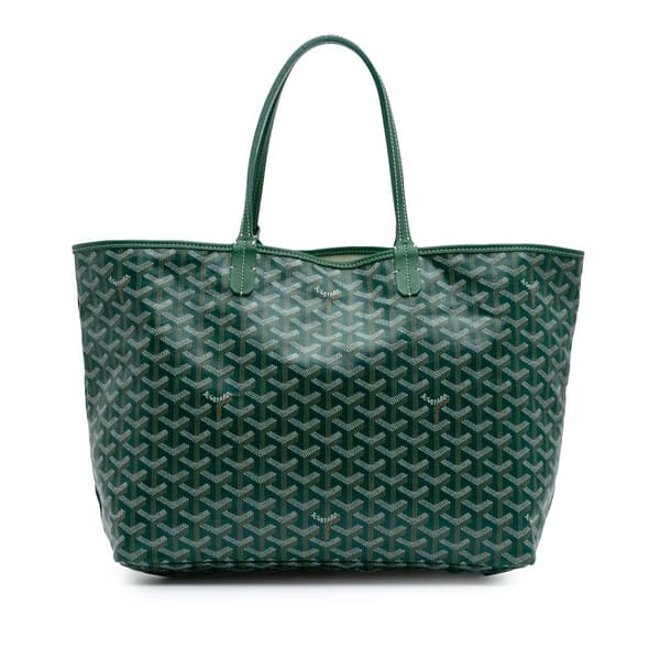 Pre-owned Goyard Goyardine Saint Louis PM Green