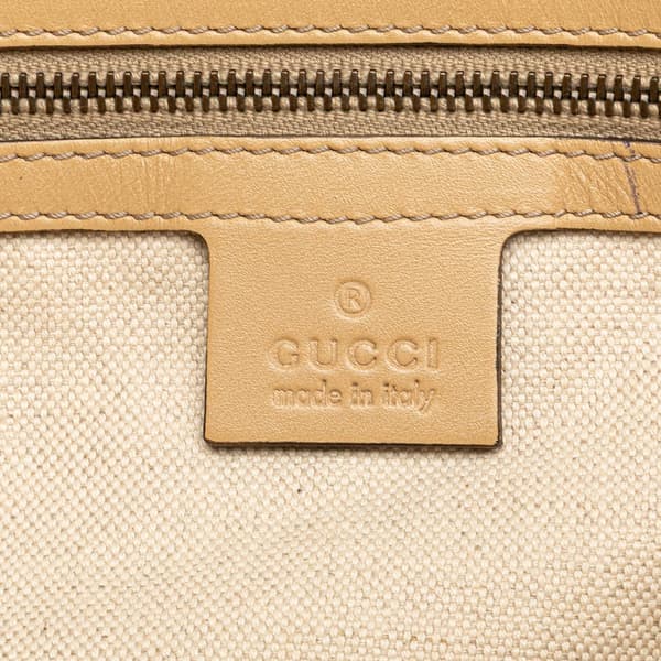 Pre-owned Gucci Large Guccissima Scarlett Tote Brown