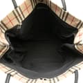 Miniatyrbild 4 av 10: Pre-owned Burberry House Check Canvas Tote Brown