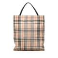 Miniatyrbild 1 av 10: Pre-owned Burberry House Check Canvas Tote Brown