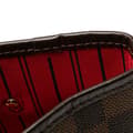 Miniatyrbilde 5 av 7: Pre-owned Louis Vuitton Damier Ebene Neverfull MM Brown