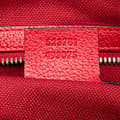 Miniatyrbillede 6 af 10: Pre-owned Gucci Canvas Sylvie Baiadera Tote Red
