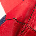 Miniatyrbillede 9 af 10: Pre-owned Gucci Canvas Sylvie Baiadera Tote Red