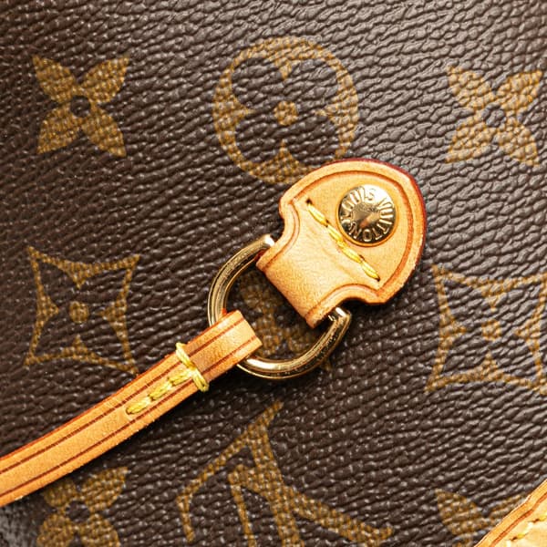 Pre-owned Louis Vuitton Monogram Neverfull MM Brown