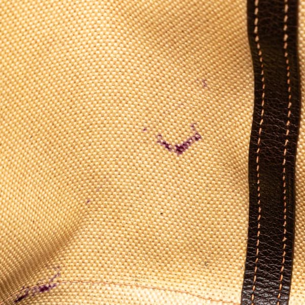 Pre-owned Hermès Toile and Negonda Garden Party 36 Brown