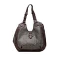 Miniatyrbillede 1 af 10: Pre-owned Celine Horse Carriage Coated Canvas Tote Gray