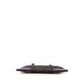 Miniatyrbilde 3 av 10: Pre-owned Prada Vitello Trimmed Tweed Flat Tote Purple