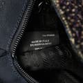 Miniatyrbilde 6 av 10: Pre-owned Prada Vitello Trimmed Tweed Flat Tote Purple