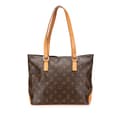 Miniatyrbild 1 av 10: Pre-owned Louis Vuitton Monogram Cabas Piano Brown