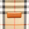 Miniatyrbild 6 av 10: Pre-owned Burberry Haymarket Check Canvas Tote Brown
