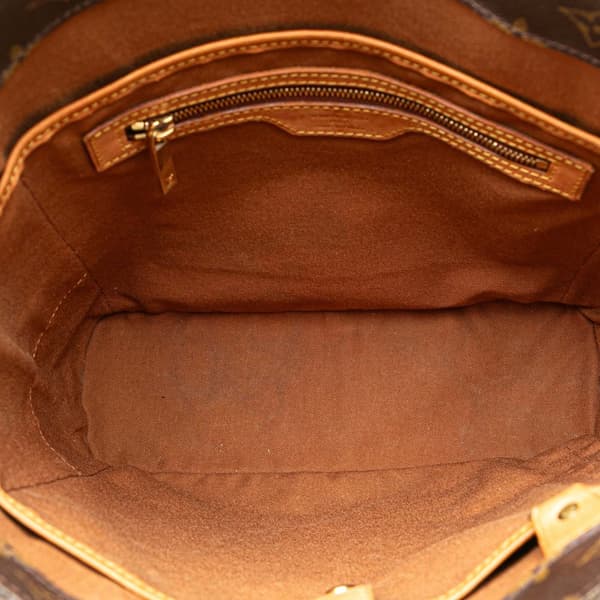 Pre-owned Louis Vuitton Monogram Vavin GM Brown