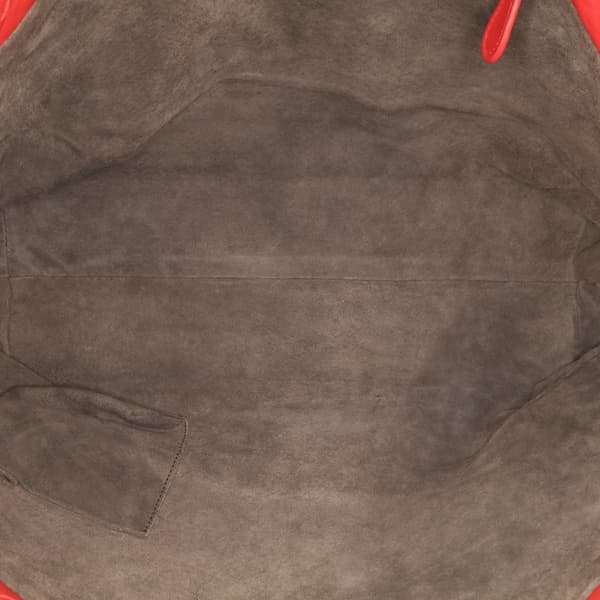 Pre-owned Bottega Veneta Medium Nappa Intrecciato Garda Tote Red