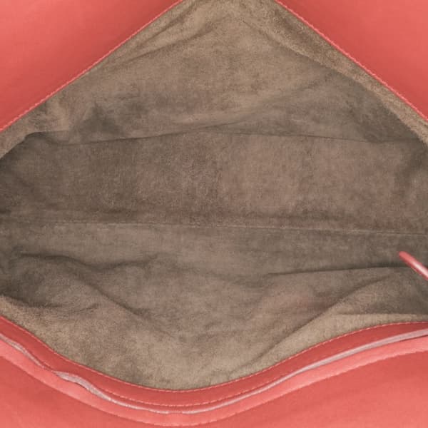 Pre-owned Bottega Veneta Nappa Intrecciato Milano Tote Red