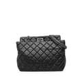 Miniatyrbillede 1 af 10: Pre-owned Chanel Reissue 2.55 Quilted Aged Calfskin Tote Black