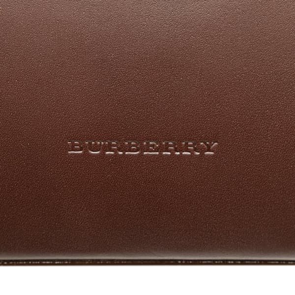 Pre-owned Burberry Leather Tote Brown