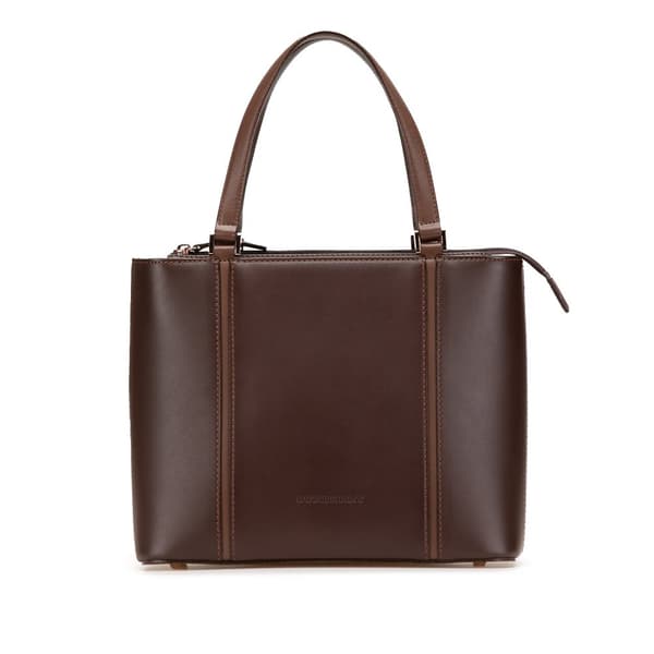 Pre-owned Burberry Leather Tote Brown