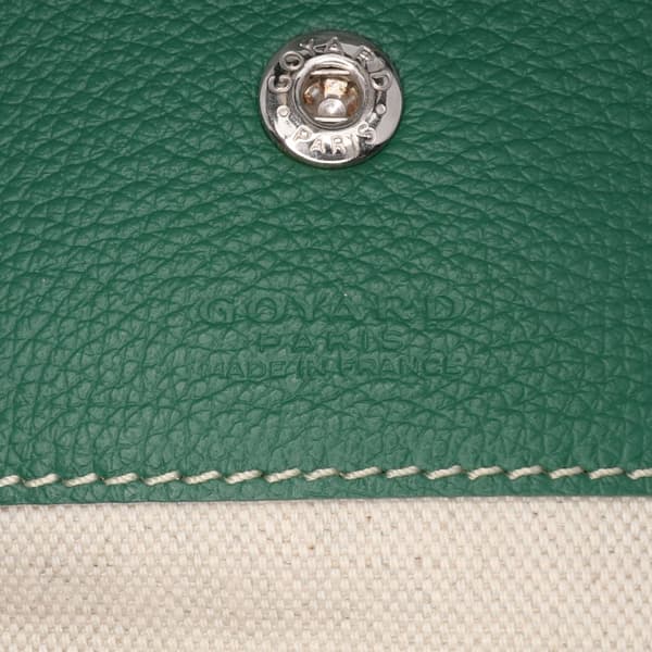 Pre-owned Goyard Goyardine Saint Louis PM Green