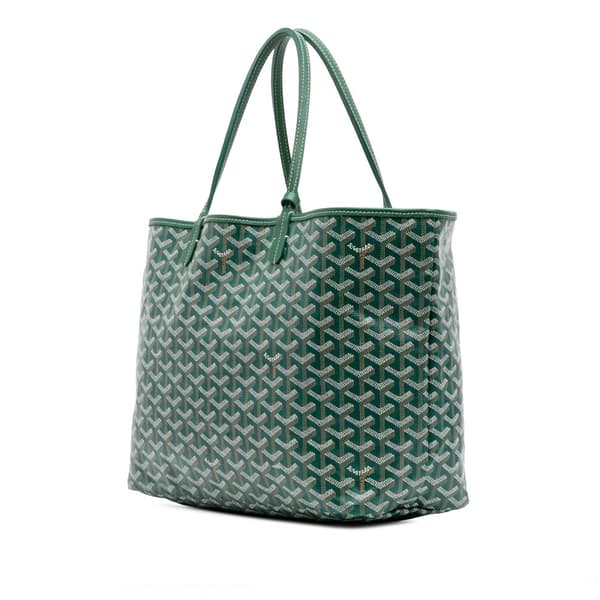 Pre-owned Goyard Goyardine Saint Louis PM Green