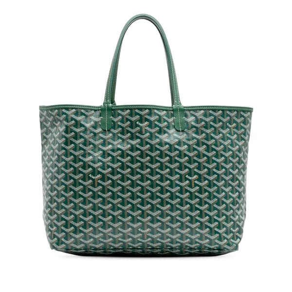 Pre-owned Goyard Goyardine Saint Louis PM Green