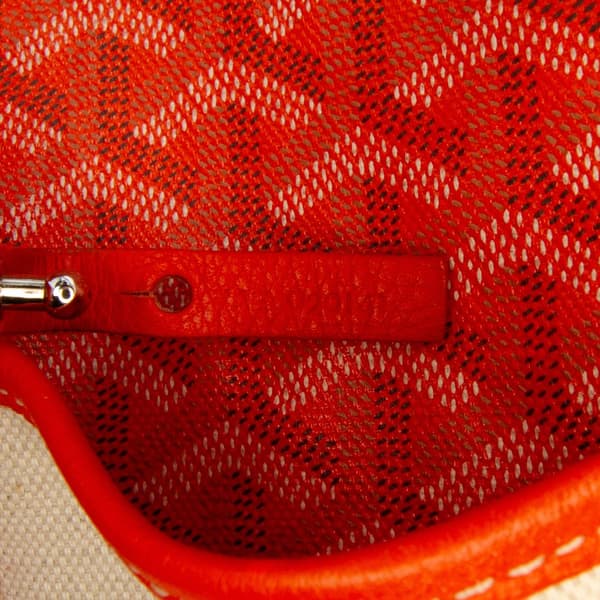 Pre-owned Goyard Goyardine Saint Louis PM Orange