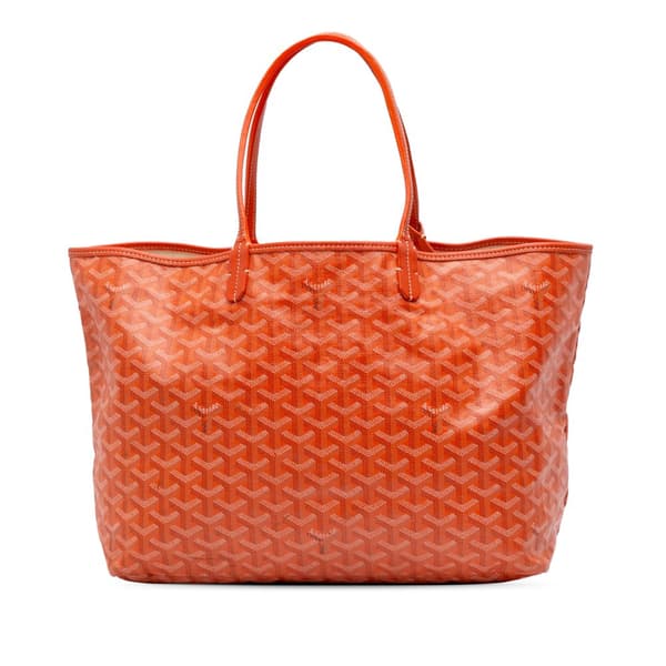 Pre-owned Goyard Goyardine Saint Louis PM Orange