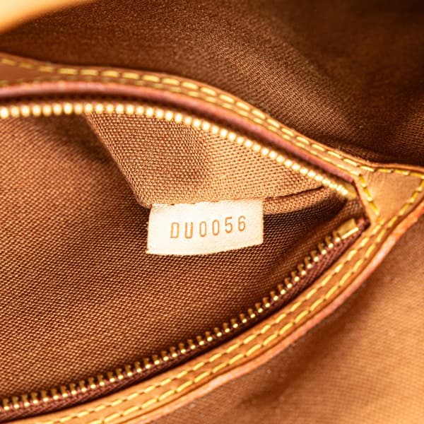 Pre-owned Louis Vuitton Monogram Batignolles Horizontal Brown