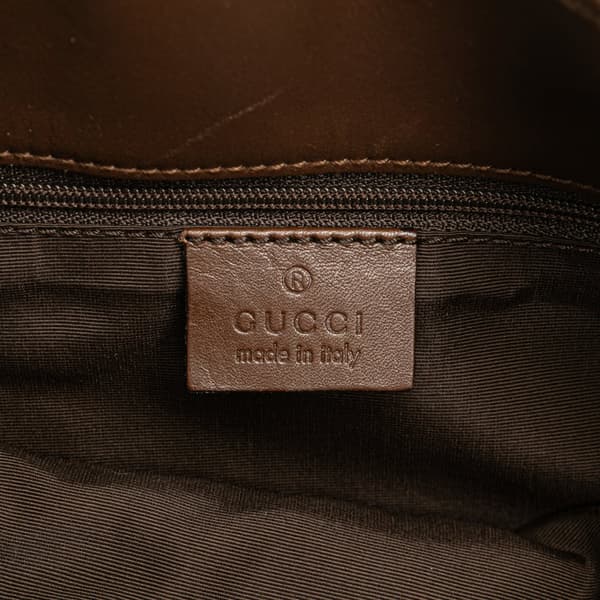 Pre-owned Gucci GG Canvas Tote Brown