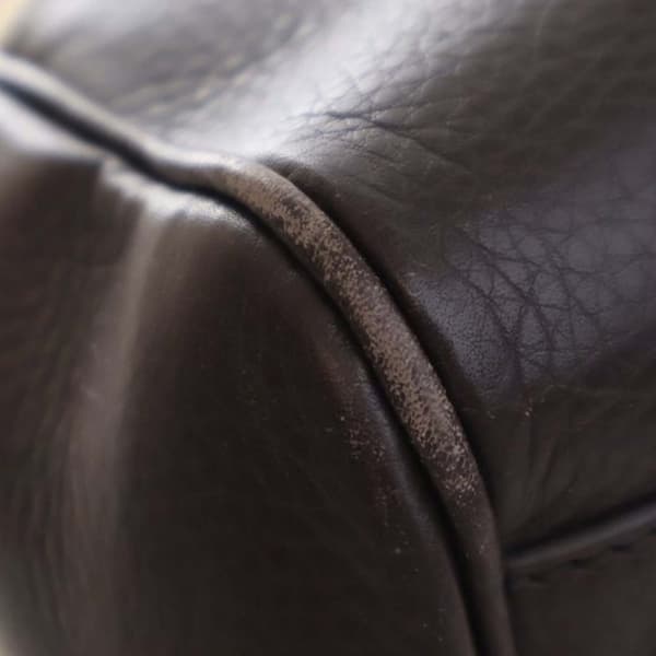 Pre-owned Gucci GG Canvas Bamboo Diana Tote Brown