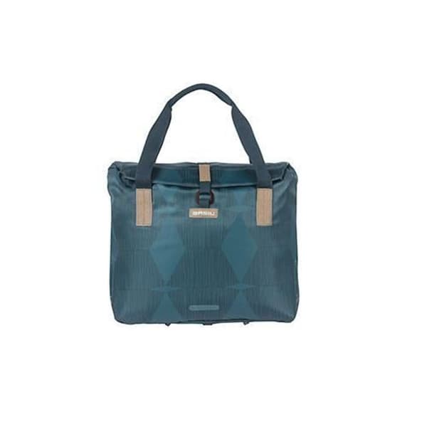 Cykelväska - Basil - Elegance - Blå - 20-26L - A4-format