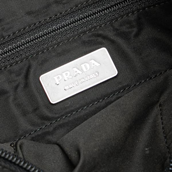 Pre-owned Prada Tessuto Tote Black