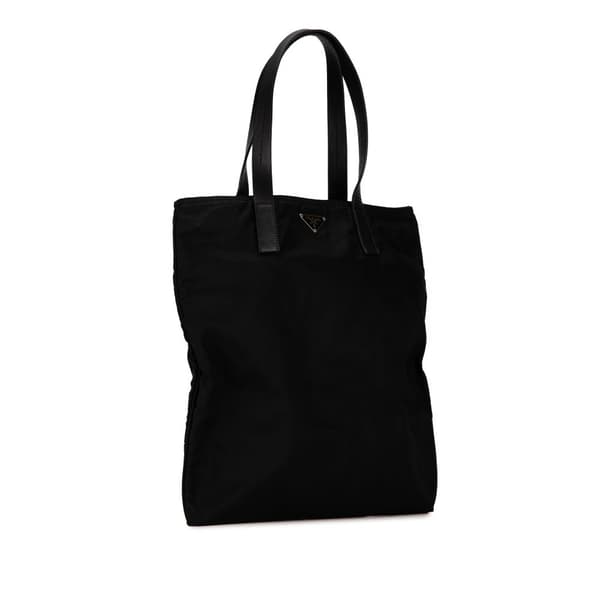 Pre-owned Prada Tessuto Tote Black