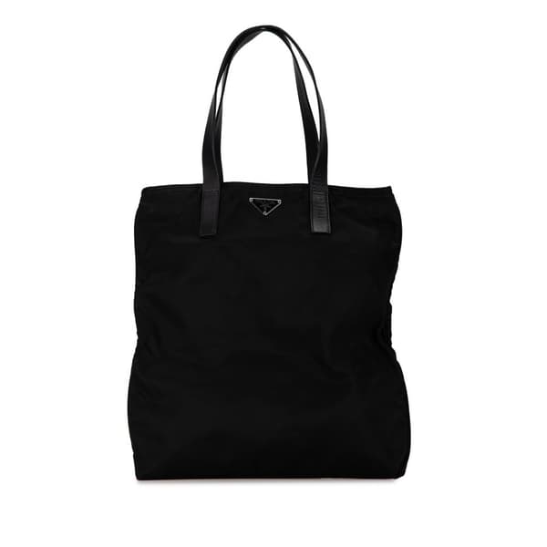 Pre-owned Prada Tessuto Tote Black