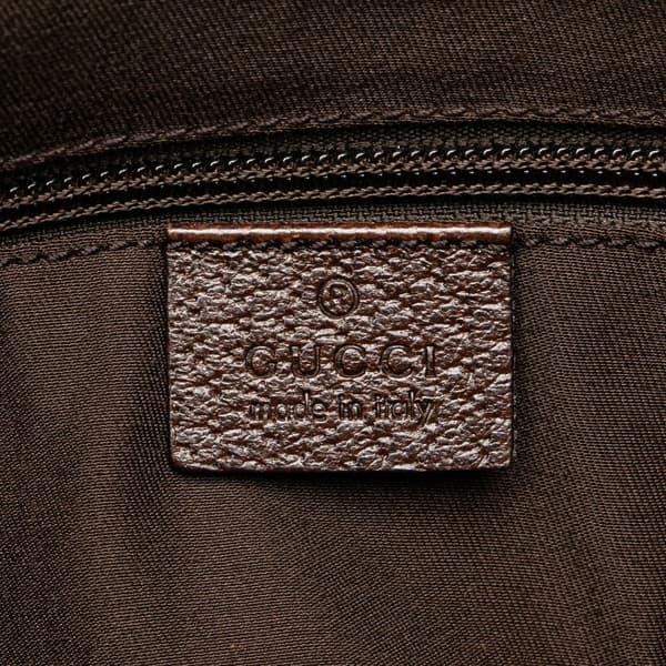 Pre-owned Gucci GG Canvas Tote Brown