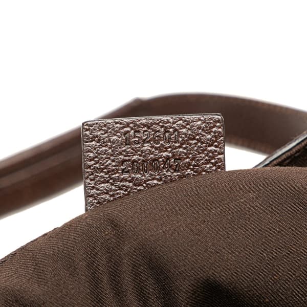 Pre-owned Gucci GG Canvas Tote Brown