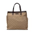 Miniatyrbild 1 av 9: Pre-owned Gucci GG Canvas Tote Brown