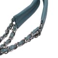 Pikkukuva 10 / 10: Pre-owned Chanel Quilted Caviar Expandable Zip Tote Blue