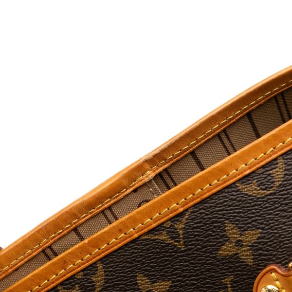 Pre-owned Louis Vuitton Monogram Neverfull GM Brown