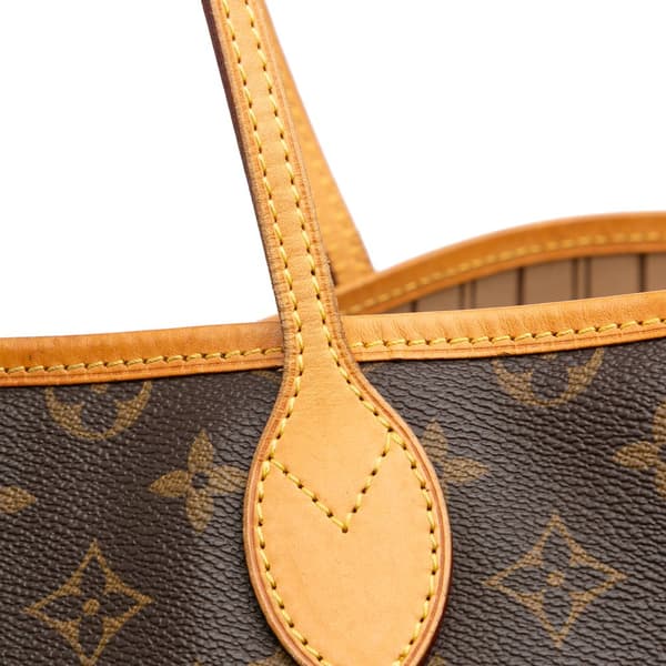 Pre-owned Louis Vuitton Monogram Neverfull GM Brown
