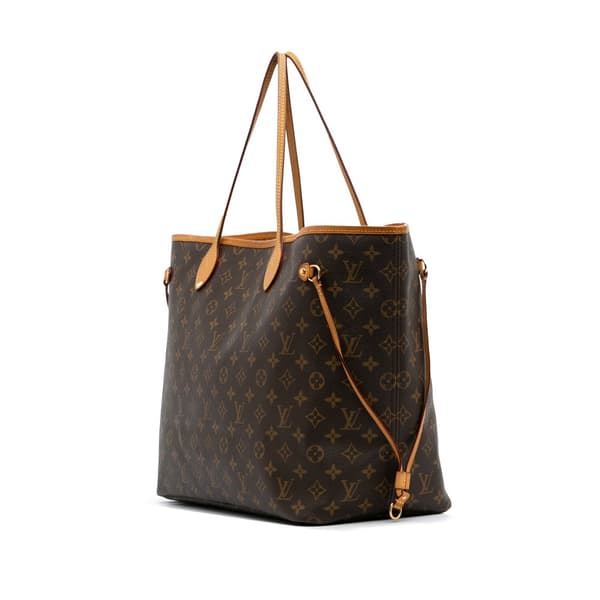 Pre-owned Louis Vuitton Monogram Neverfull GM Brown