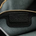 Miniatyrbillede 6 af 10: Pre-owned Ferragamo Medium Hammered Calfskin Amy Double Handle Tote Black